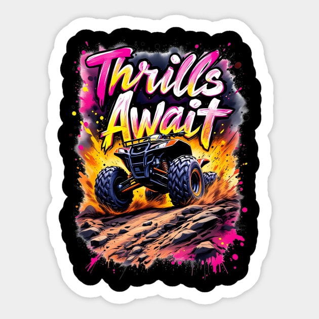 ATV: Thrill-Seeker's Sticker by BA
